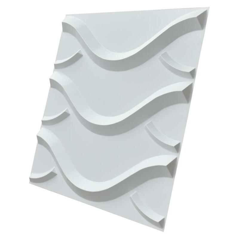 50X50Cm 3D Plastic Wandpanelen Geweven Ontwerp Pack Van 12 Tegels Voor Slaapkamer Woonkamer Wanddecoratie