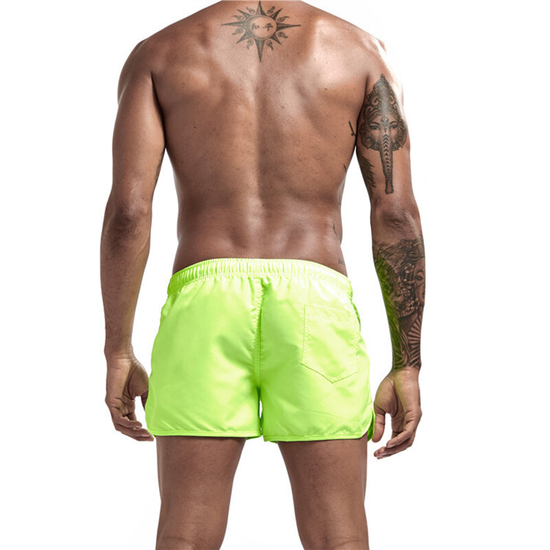 Pantalones cortos deportivos de secado rápido para hombre, Shorts estampados para nadar, surfear, playa, gimnasio, informales