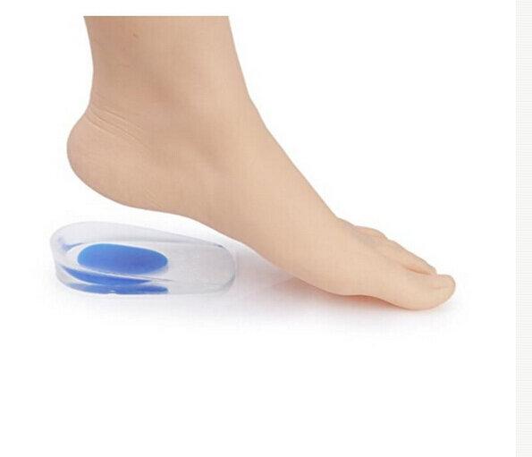 Silicone Gel Heel Cushion Insoles High Heel Insert Relief Foot Pain Soft Inserts Foot Pain Protectors Men Women Support Shoe Pad