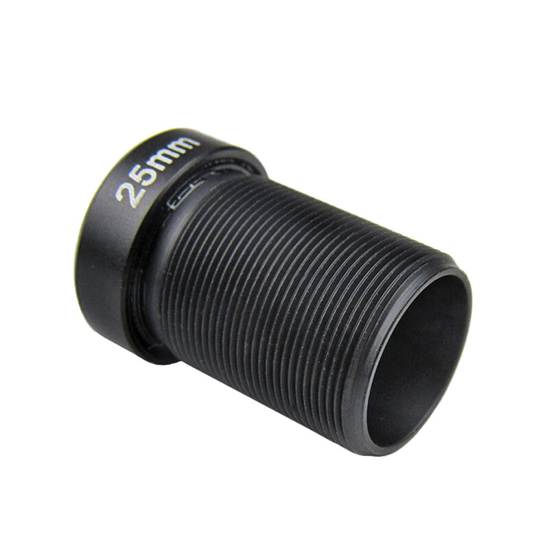 Objectif de caméra de vidéosurveillance HD M12, longue distance de vision jusqu'à 50m, 5.0 mégapFête els, 25mm, 1/2 pouces, F2.4
