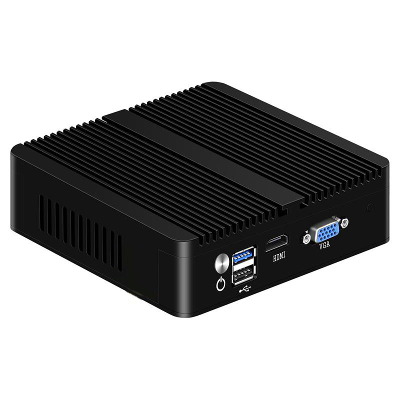 XCY-dispositivo Firewall Mini PC Intel Celeron J4125, cuatro núcleos, 4x LAN, 2,5G, tarjeta de red i225V, enrutador suave Pfsense OPNsense