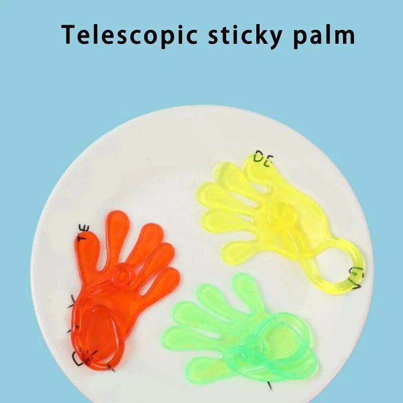 Juguete blando con manos Slap para niños, juguete elástico y pegajoso para fiesta, bromas prácticas, elástico, creativo