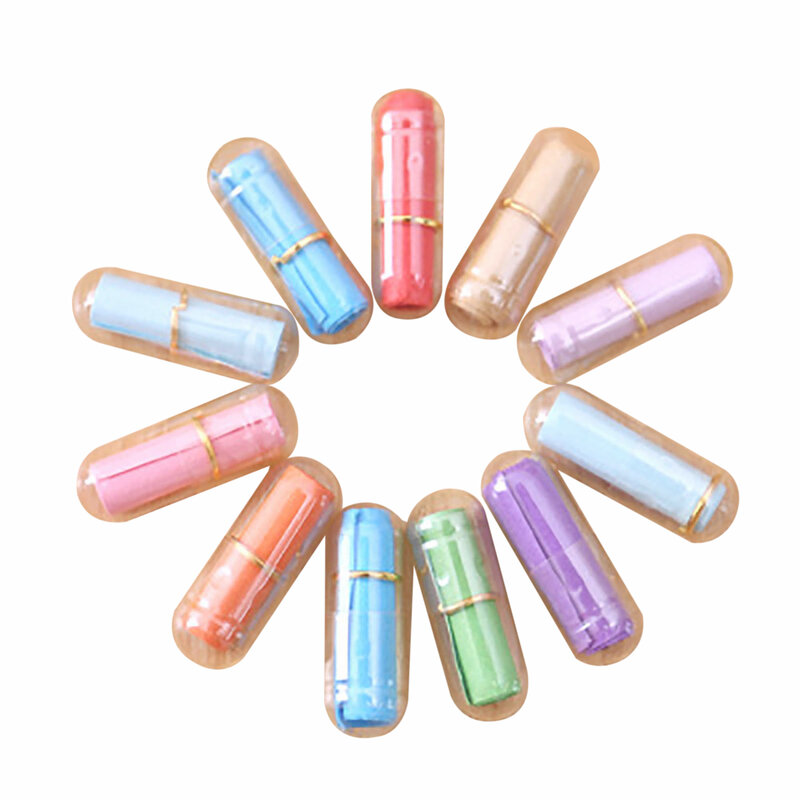 Love Pill Clear Wish Bottle, Cápsula De Envelope De Mensagem De Papel De Carta Em Branco, 2021, 50pcs