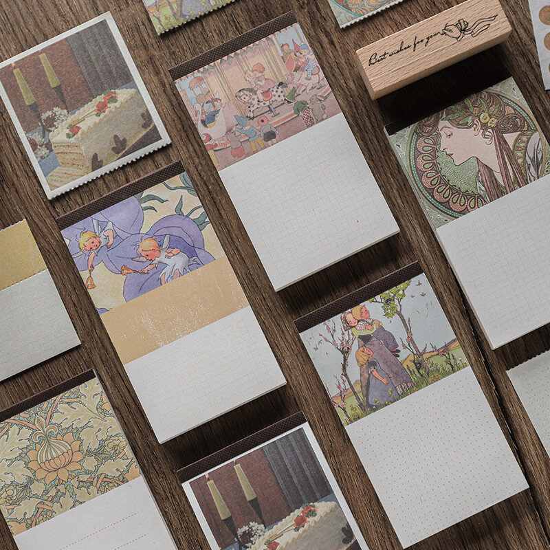 60 arkuszy kreatywny składany zeralny notatnik podręcznik karteczki do planowania dziennik dekoracyjne DIY papierowy materiał papierniczy
