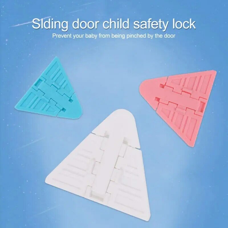 1 Pcs Children's safety lock multi function baby anti pinch hand drawer lock refrigerator door lock baby safety lock