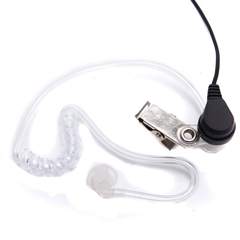 PTT Earpiece MIC Walkie Talkie Headset untuk Kenwood TK3107 untuk Baofeng UV-5R BF-888S GT-3TP GT-3 Portable Radio Walkie Talkie