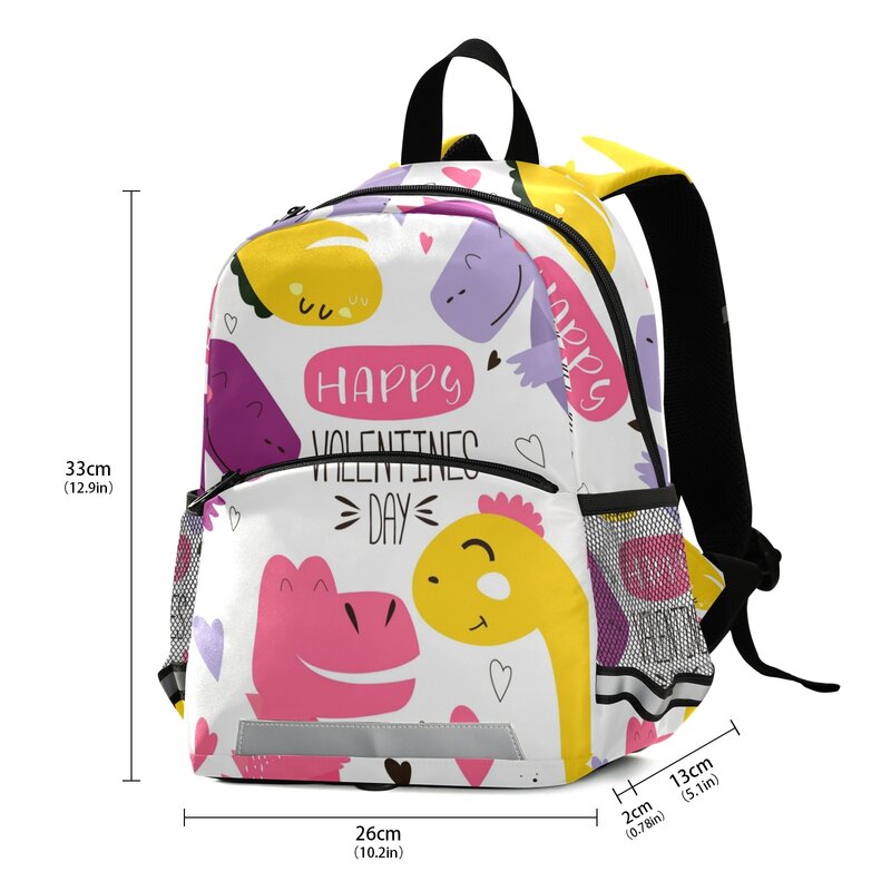 2021 New Children Backpacks Dinosaur Design Girls Boys School Bags Toddler Kids Neoprene Schoolbag Kindergarten Cartoon Pouch