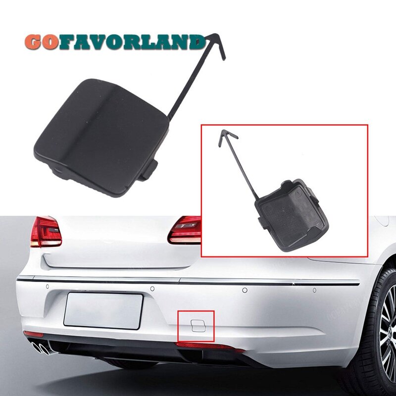 Accesorios de coche, gancho de remolque, cubierta de tapa de parachoques trasero imprimado 3C8807441 para Passat CC 2009-2012 3C8 807 441