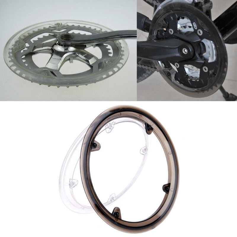 4/8 Lubang 42T/48T Penutup DIY Sepeda Engkol Rantai Roda Penutup Pelindung Penggantian 9.7-10.7 Ukuran Opsional