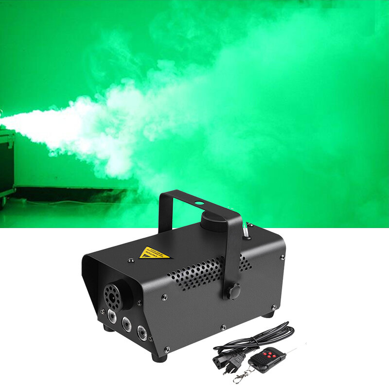 Controle Remoto Mini Fog Machine, 400W Smoke Machine com RGB LED, Disco DJ, Party Make, Home Entertainment, KTV, Casamento Romântico