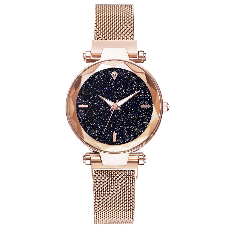 Mulheres Relógios de luxo 2019 Senhoras Relógio Céu Estrelado Magnético Feminino À Prova D' Água Luminosa Relógio De Pulso relogio feminino reloj mujer