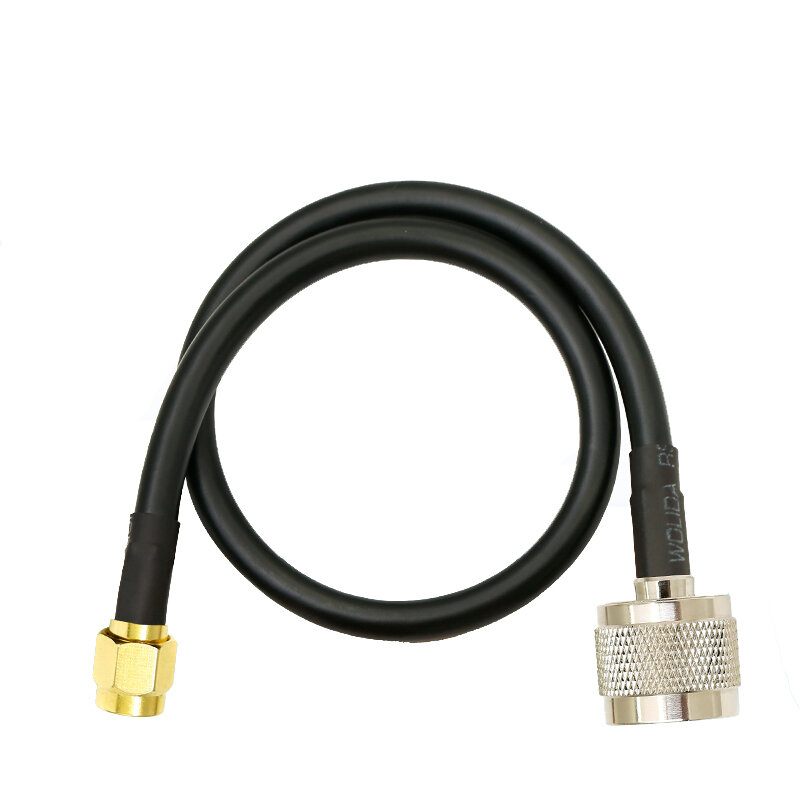 Câble RF en cuivre pur 50-3 I-Jumper, type N mâle vers SMA mâle, antenne de test coaxiale, allergique, prise SMA vers prise N
