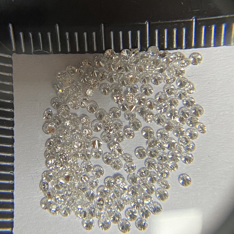 Meisidian 60 штук 1,10 мм FG VS натуральный алмаз, настоящие оригинальные индийские камни 0.006ct, одна штука