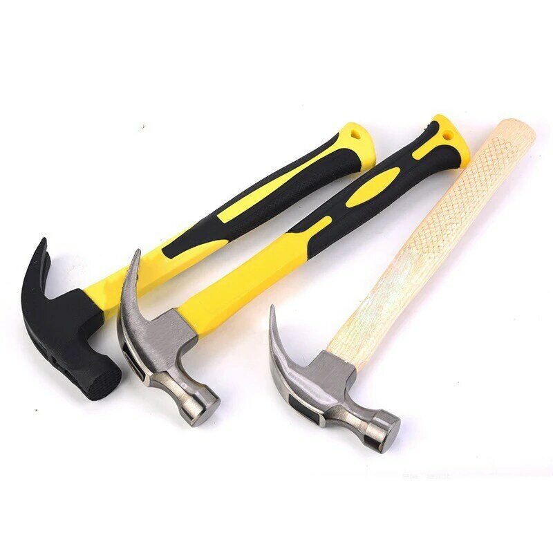 High Quality Durable Construction Metalworking Household Nail Hammer Wooden Handle Hammer Repair Hand Diy Woodworking Tools