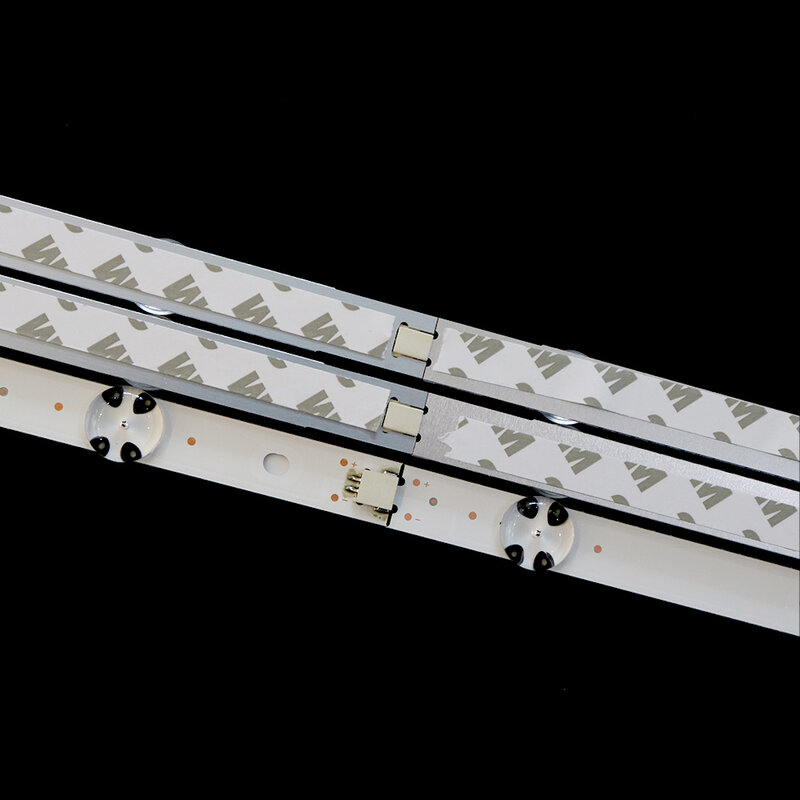6/12 buah lampu latar LED strip 9 lampu untuk LG 43 "V16 ART3 2563 LG 43uH6500 500 LC430DUE fj m1 A1 M2 43UH676V 43UH650V