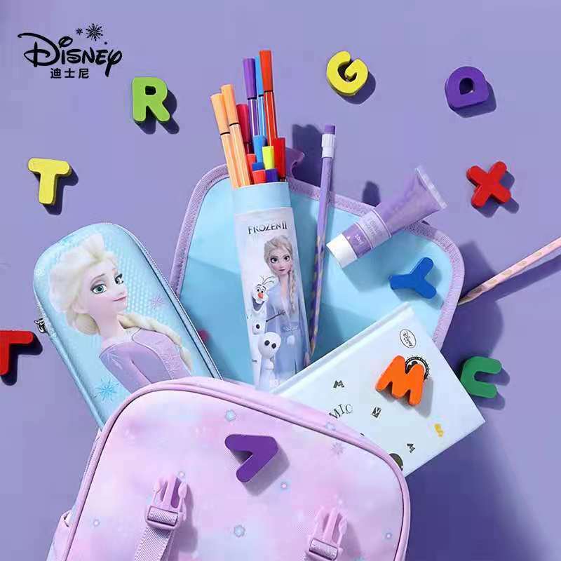 Zaini scuola Disney Frozen per ragazze zaino scuola materna Elsa Anna età 3-9 anni borsa a tracolla per studenti di grande capacità Mochilas
