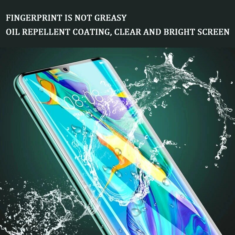 Película de hidrogel 15D para Huawei honor 9A 9C 9S 9X 9i, Protector de pantalla honor 9 10 Lite 10i 8A 8C 8S 8X, funda protectora de cristal