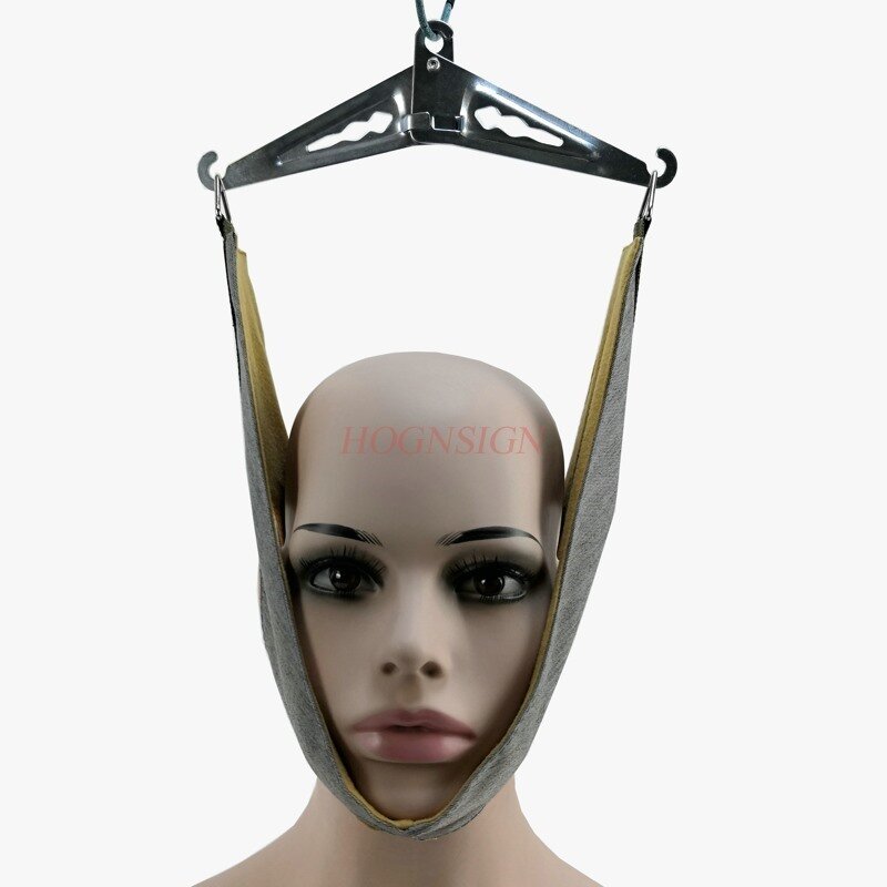 Portable hanging cervical traction device neck protection home traction chair neck stretcher cervical traction frame door