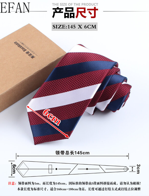 Cravatte formali abiti da sposa matrimonio classico cravatta da uomo griglia 6cm Corbatas abito accessori moda cravatta da uomo