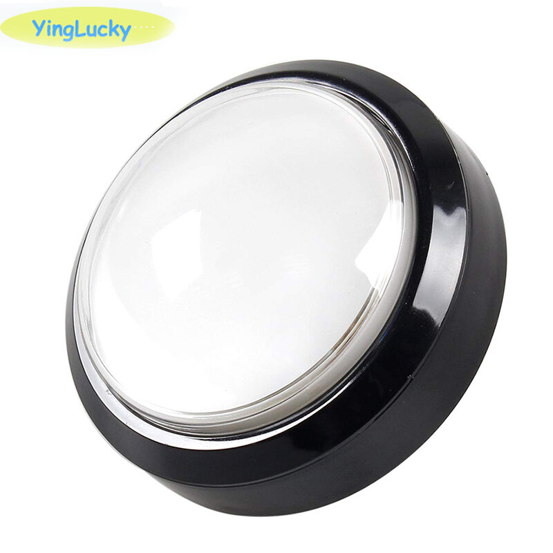 1pcs Big Dome Pushbutton 100mm Illuminated Arcade Push Buttons Led 12v Power Button Switch Push Button with Microswitch