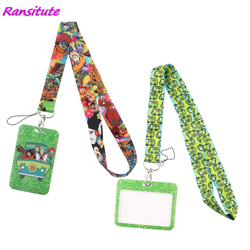Ransitute-soporte para tarjeta de identificación con cordón, accesorio para el personal con diseño de perro, mejor amigo, modelo R1548