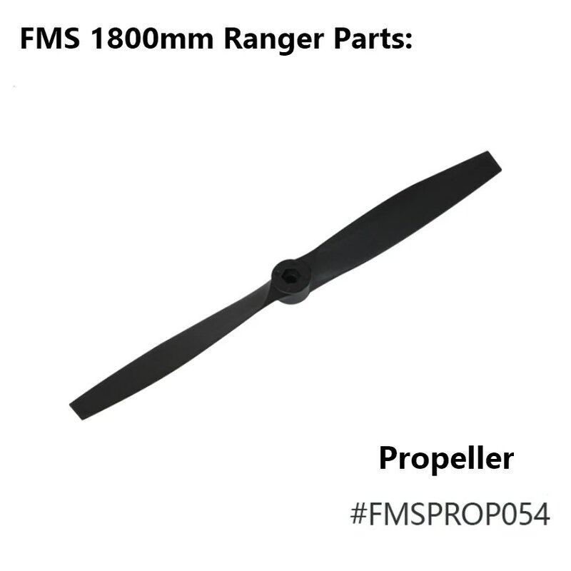 FMS 1800Mm Ranger Daftar Suku Cadang Baling-Baling Spinner Kerudung Poros Motor Papan Penahan Landing Gear ESC Pesawat RC Pesawat pesawat
