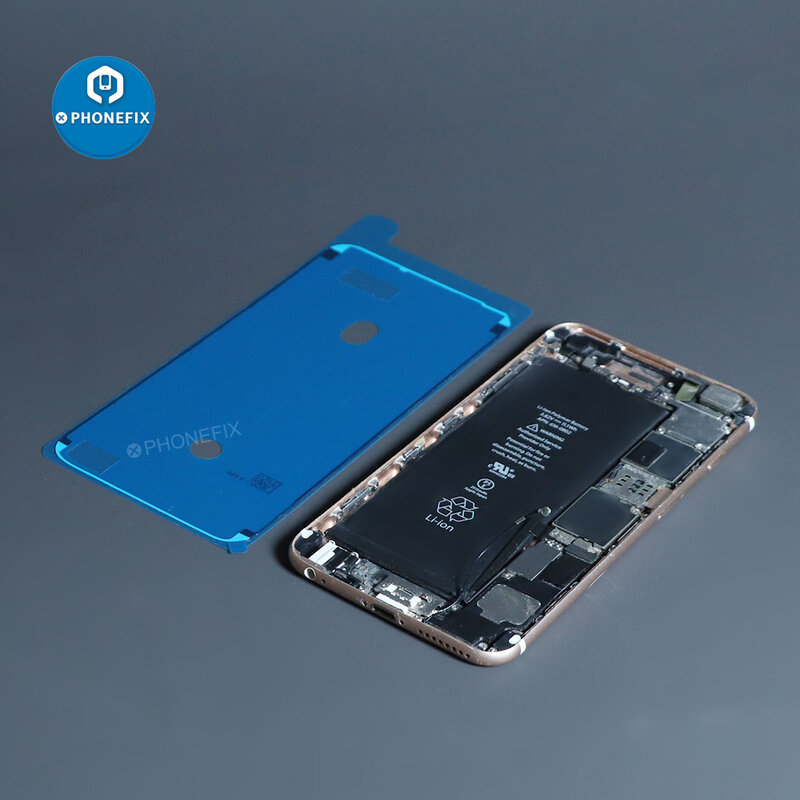 10ชิ้น/ล็อตสติกเกอร์กันน้ำสำหรับiPhone 7 8 X XSสูงสุด11 12 Pro MAX 3MจอแสดงผลLCDฝาปิดซีลเทปกาวกาวกาวซ่อม