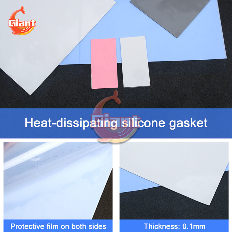 40*80 junta de silicone não cortada para dissipação de calor