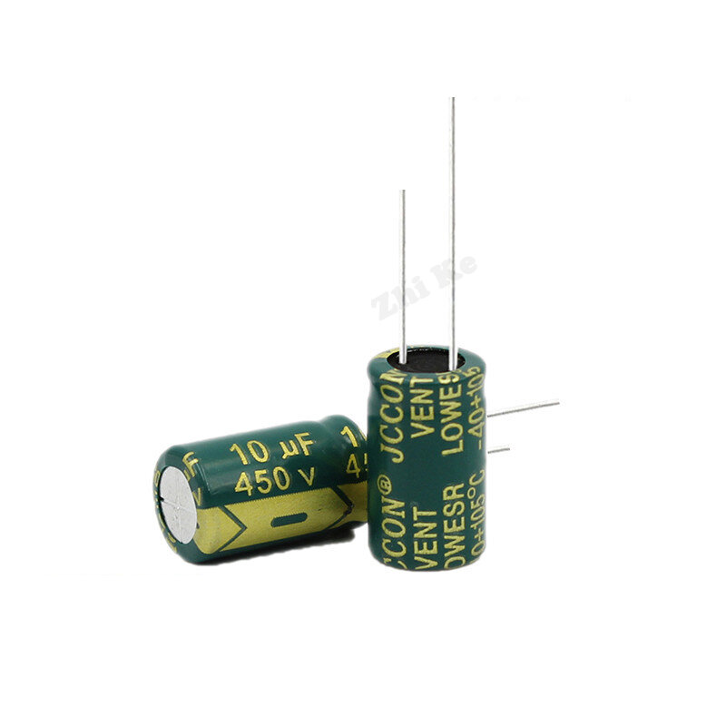 3pcs/lot 450v 10uf 450v10UF High frequency low impedance aluminum electrolytic capacitor size 10*17 20%  105C