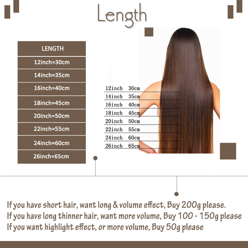 Moresoo Virgin Genius Weft 100% Real Human Hair 25G/50G 16-24inches Natural Straight Full Cuticle Genius Weft Extensions