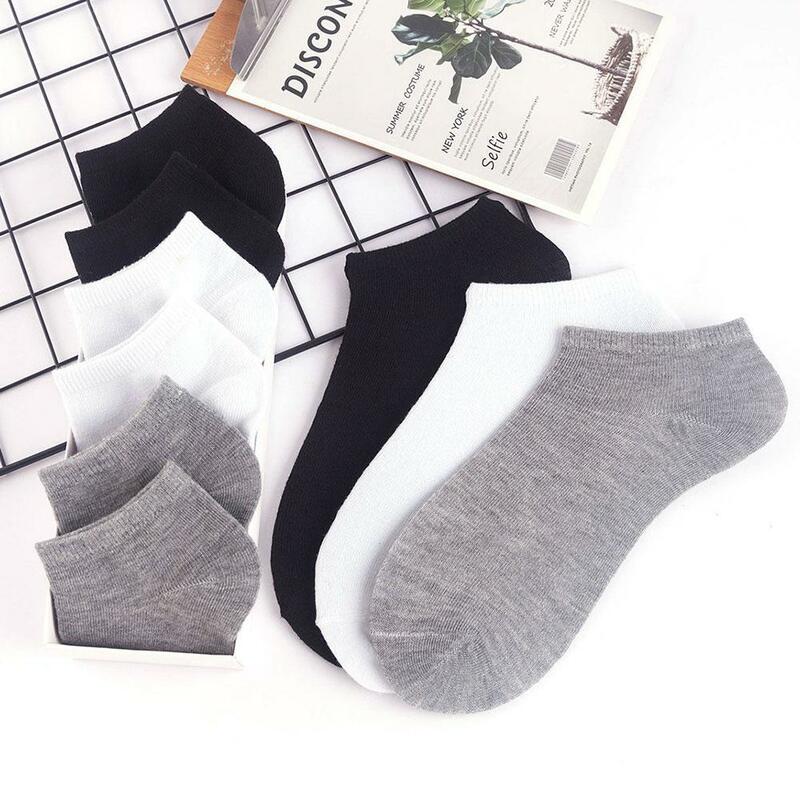 Calcetines tobilleros invisibles para hombre y mujer, medias tobilleras de corte bajo, transpirables, para primavera y verano, 1 par