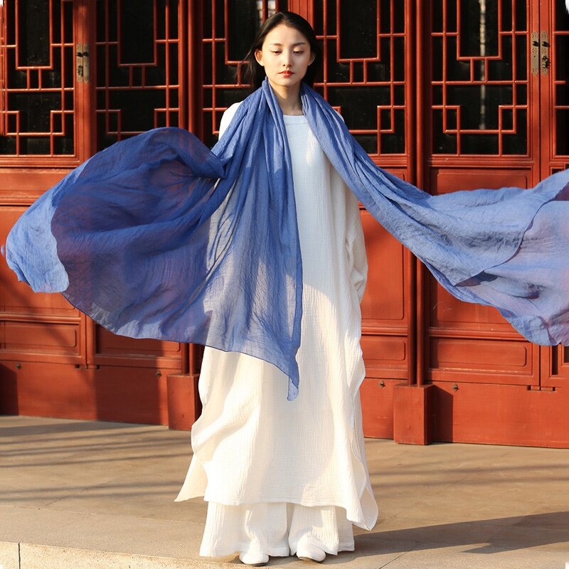 สไตล์จีนเสื้อผ้ากุลสตรีสลิงฝ้ายลินิน2PCS Yaga ชุดจีนหญิง Kung Fu ชุด Vintage เต้นรำเครื่องแต่งกาย Hanfu