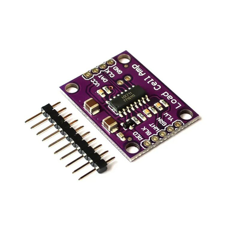 Hx711 escala eletrônica de alta precisão que pesa o módulo da placa de desenvolvimento do conversor de 24 bits a/d do duplo-canal do sensor