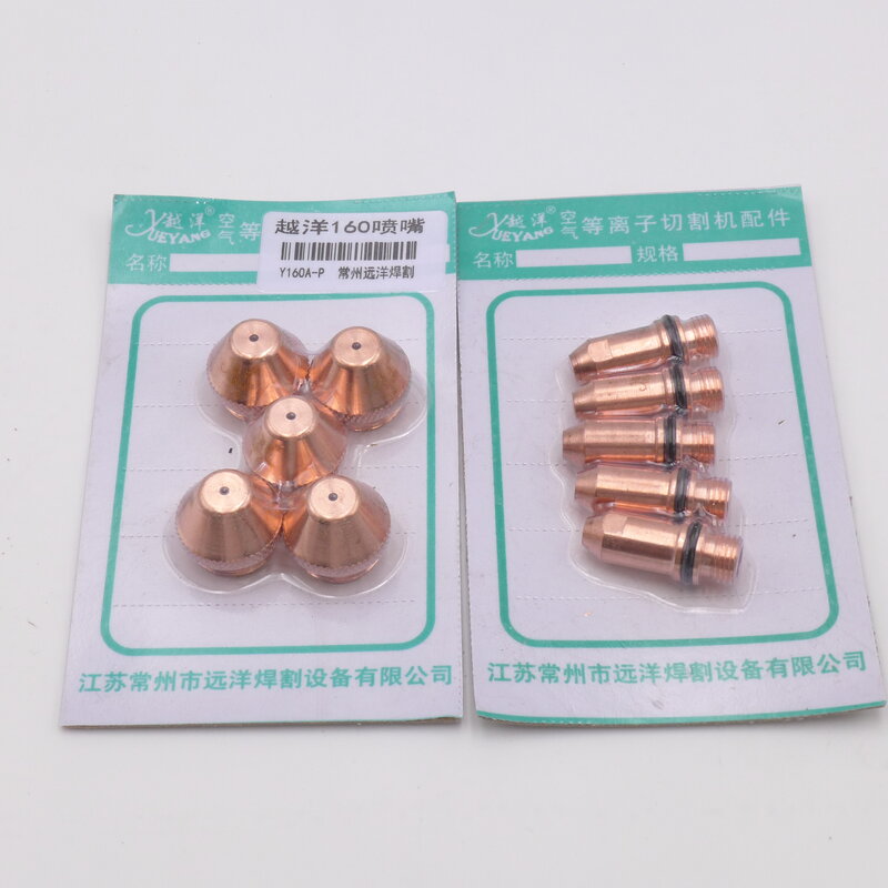 Originele 10 Tip + 10 Elektrode Fit Yueyang 160A Hand Hold Plasma Torch