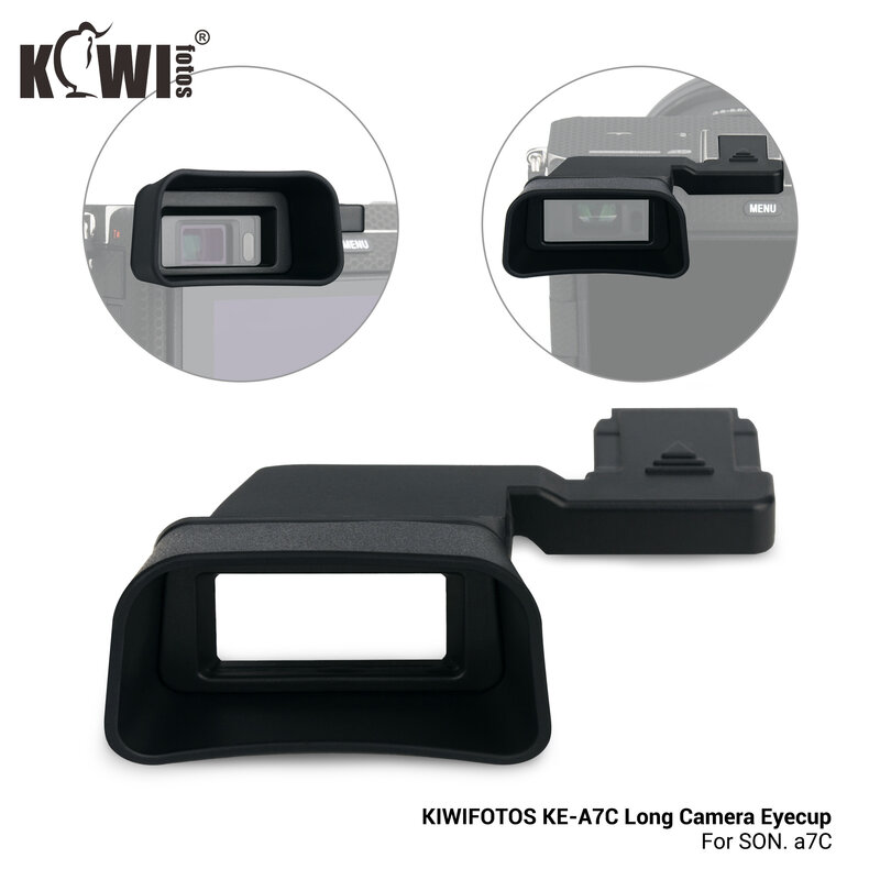 Мягкий силиконовый длинный видоискатель для камеры увеличенный наглазник окуляр специально для Sony a7C a7 C защитные аксессуары для глаз
