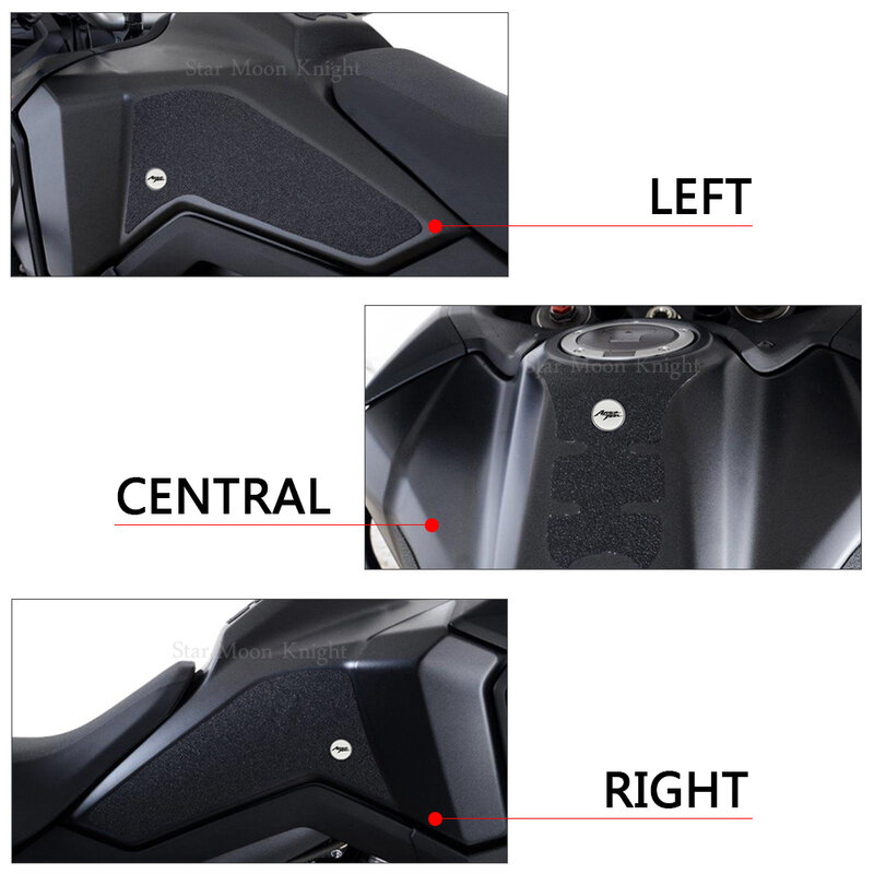 Аксессуары для мотоциклов Нескользящие боковые накладки для топливного бака наклейки водонепроницаемые наклейки для HONDA CRF1100L CRF 1100 L Африка Twin