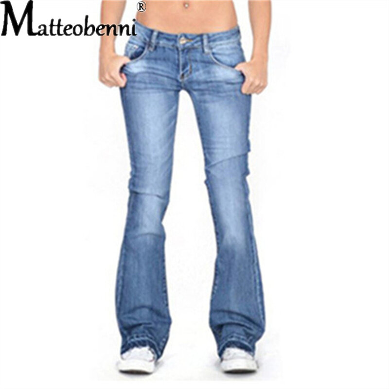 2021 New Mid Taille Lose Breite Beine Jeans Frauen Bequeme Mode Casual Ausgestelltes Bein Baggy Hosen Jeans Gewaschen Boyfriend-Jeans