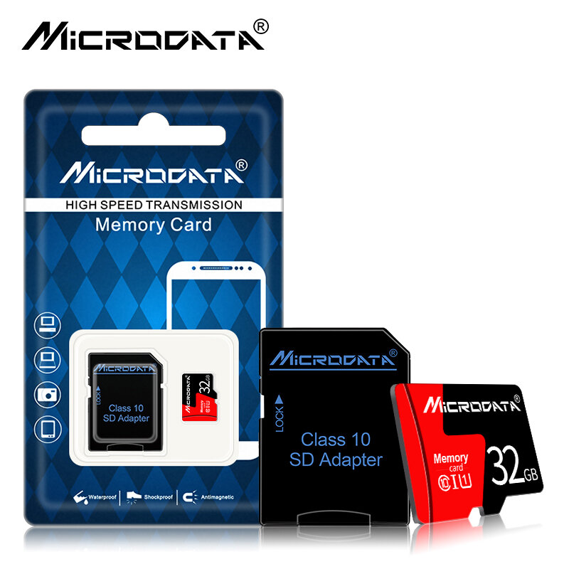 Cartão Micro SD GB GB 16 64 32GB cartão De Memória Microsd de 128GB class10 TF cartão Pen drive Flash disco de memória Para SmartPhone/Câmera
