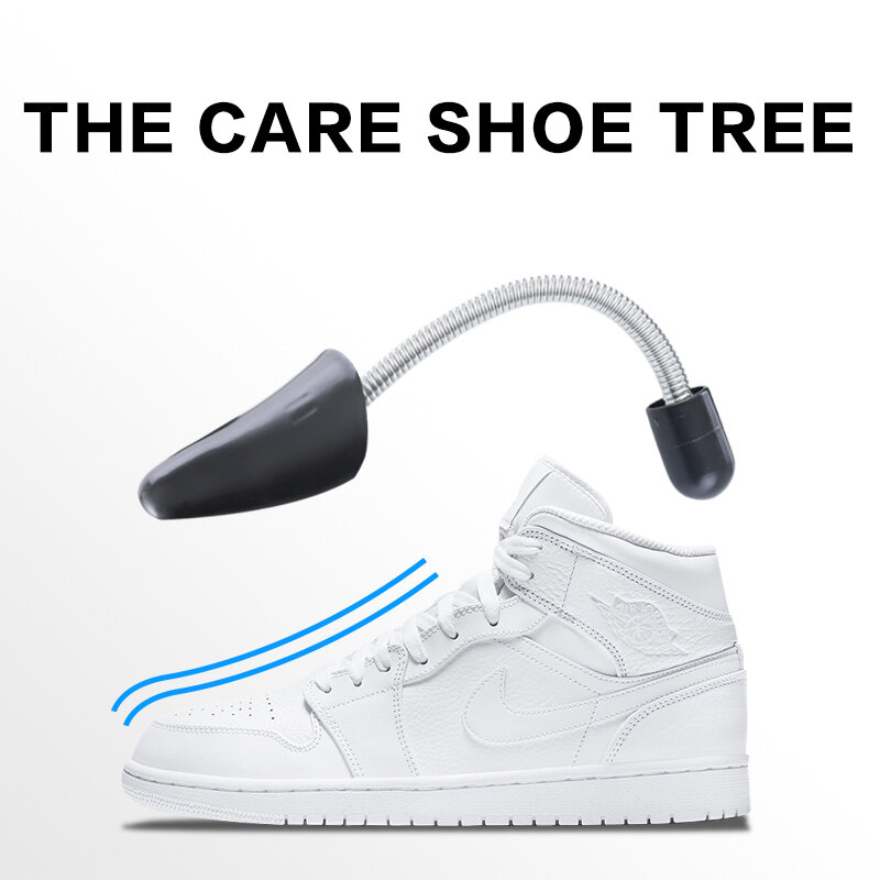 Household 1 Pairs Plastic shoes Holder Stretcher Shaper Adjustable Length Shoe Trees Support Prevent Deformation Wrinkle Crease