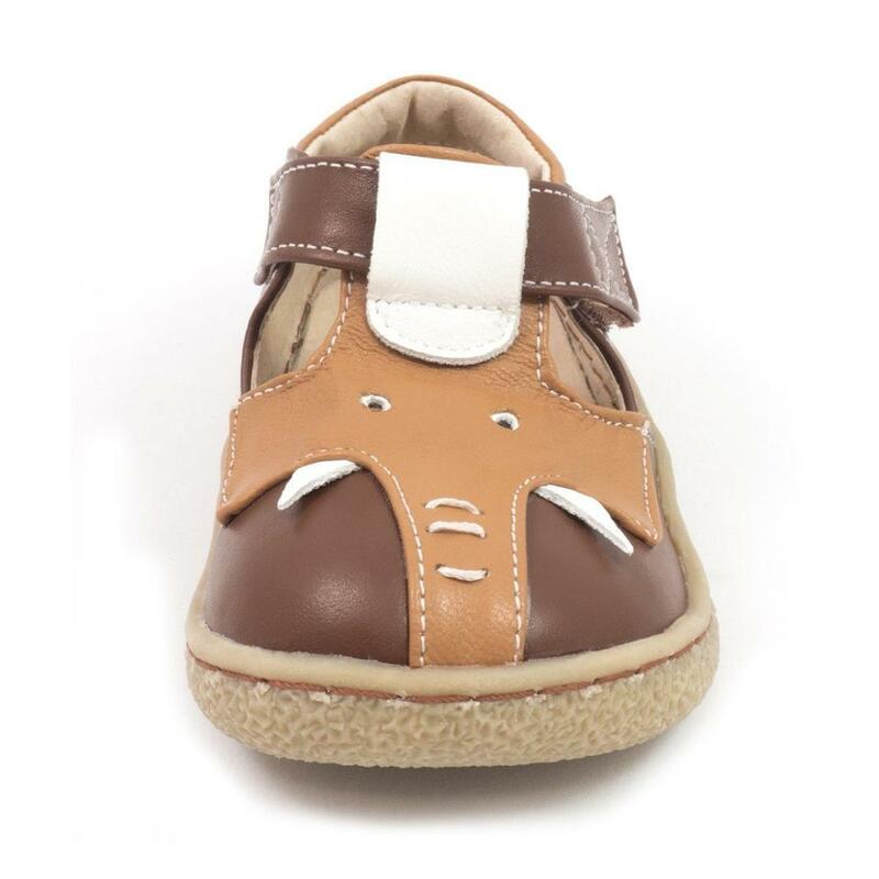 Livie & Luca Brand Quality Genuine Leather Children Baby Toddler Girl Kids Elephant Shoes For Fashion Barefoot Sneakers