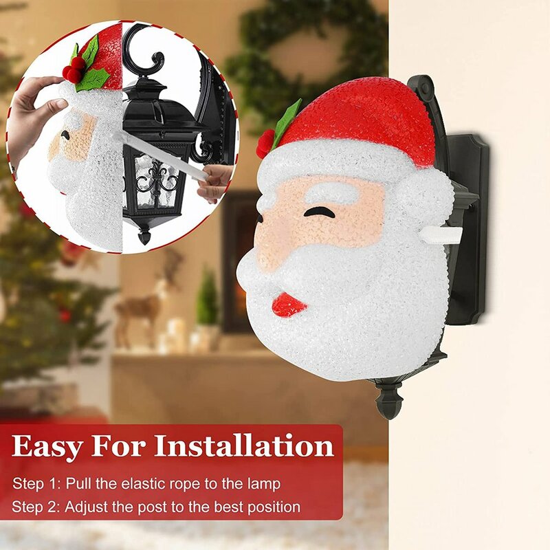 Christmas Porch Light Cover Home Decorations Light Covers Wall Lamp Lampshade For Corridor Outdoor Porch Lamp Decor