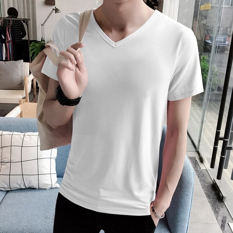 2020 camisa masculina preto branco manga curta verão camiseta masculina jovem de fundo camisetas roupas masculinas camisas de casal