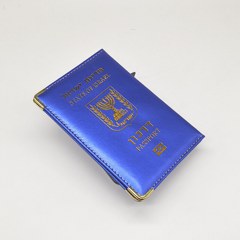 女性用puレザーケース,イスラエルのパスポートホルダー,旅行用財布,ピンク,かわいい