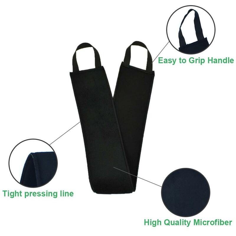 Tampon applicateur arrière pour autobronzant, pour éviter les taches sur les mains, pour tous les autobronzants (bande applicateur arrière)