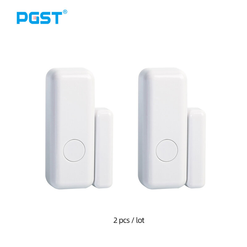 Sensor Pintu Jendela PGST untuk Sistem Alarm 433MHz PG103 Peringatan Pemberitahuan Aplikasi Alarm Rumah Nirkabel