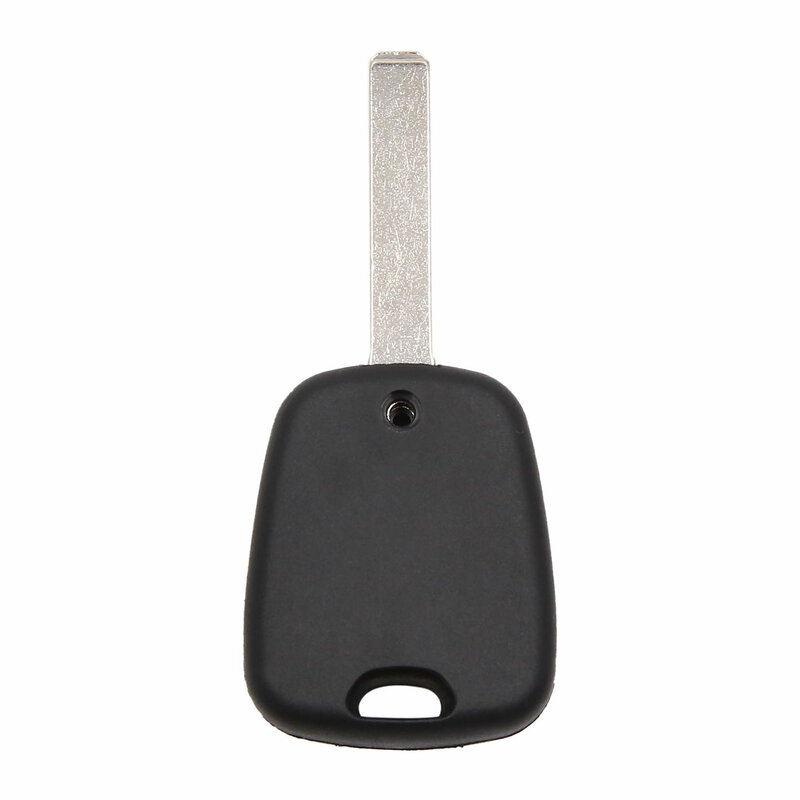 X Autohaux Auto 2 Buttons Uncut Insert Key Fob Case Remote Control Shell Car Accessories for Peugeot 106 107 206 207 306 307
