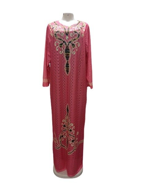 African Clothes Women 2021 African Women Long Sleeve O-neck Solid Color Long Dress Maxi Dress African Dresses for Women