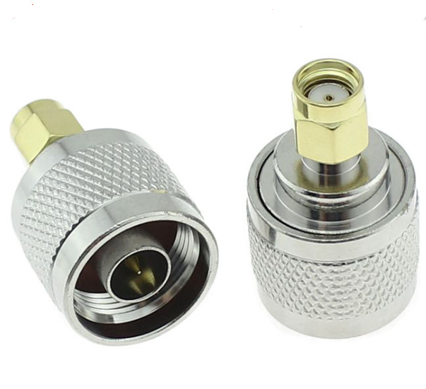 10PCS New N Male to RPSMA Male  Straight RF Coaxial Connector Adapter Wholesale