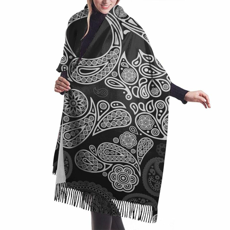 Bufanda de diseño personalizada para mujer, pañuelo de marca con estampado de moda, chales cálidos para primavera e invierno, novedad de 2021