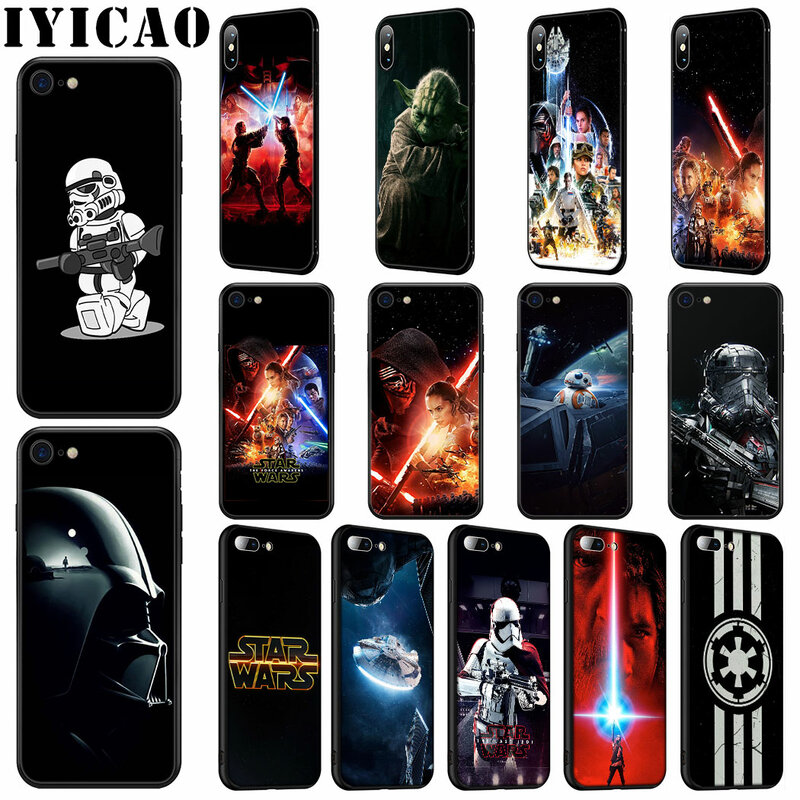 IYICAO STAR WARS COMIC DARTH Weiche Silikon Fall für iPhone 11 Pro Max XR X XS Max 6 6S 7 8 Plus 5 5S SE Telefon Fall